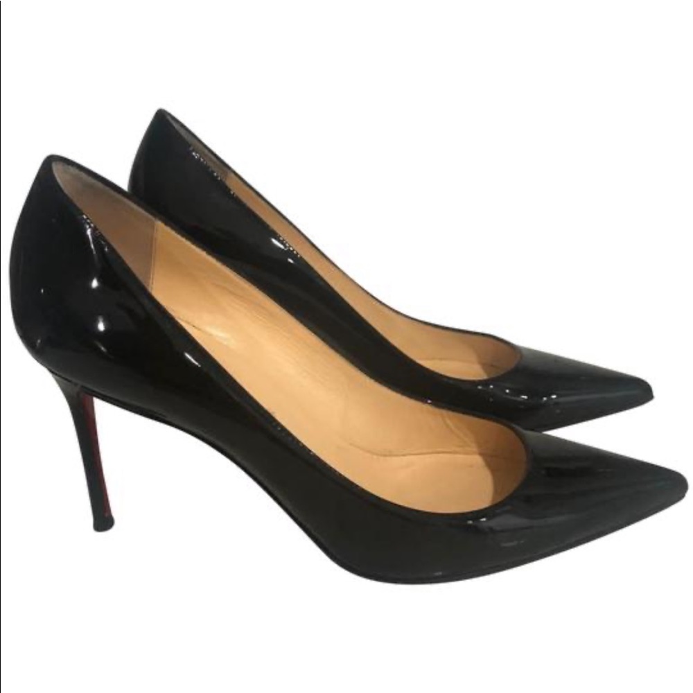 Christian Louboutin Décolleté 554 Patent Leather  85mm